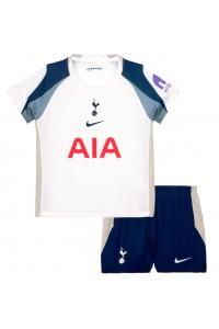 Fotbalové Dres Tottenham Hotspur Dětské Domácí Oblečení 2025-26 Krátký Rukáv (+ trenýrky)